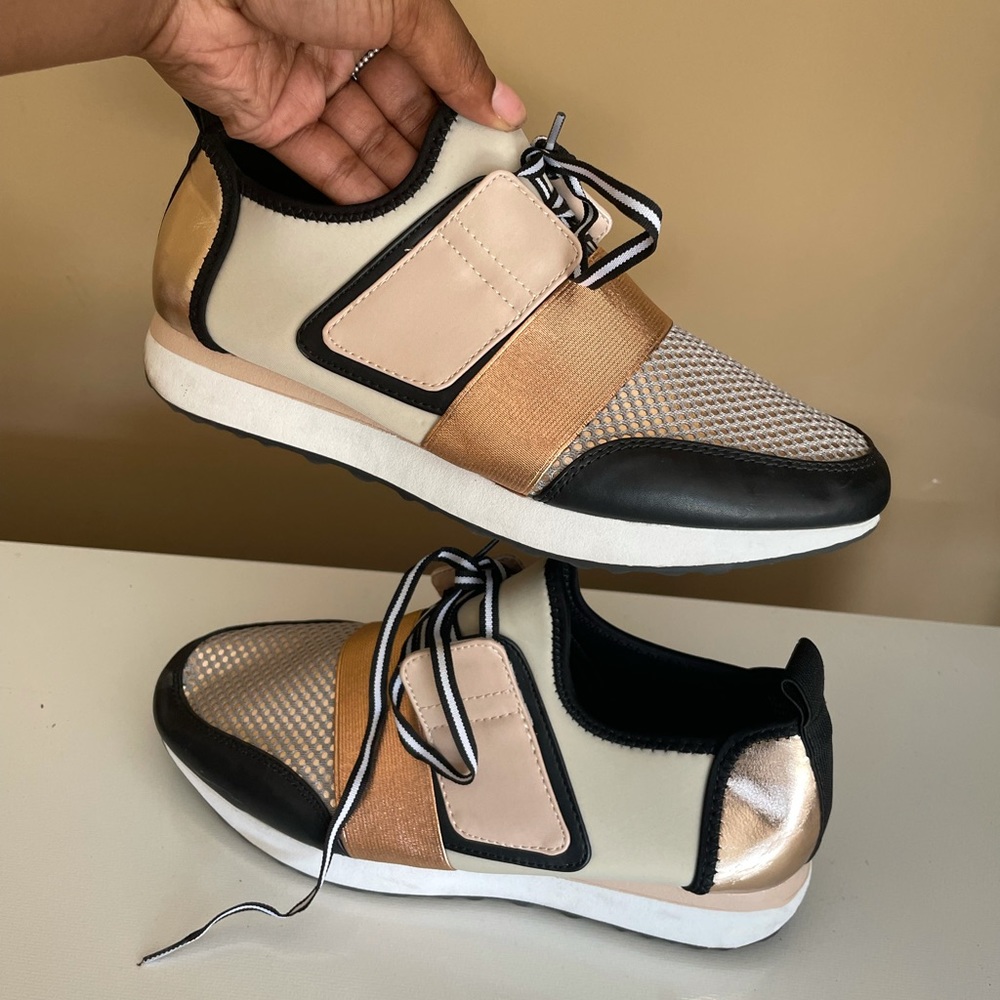 Rose Gold Shoes